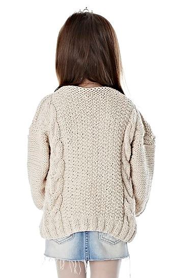 Blusa Infantil com Tranças