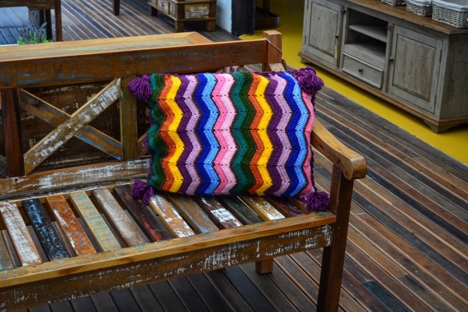 Almofada Chevron Color