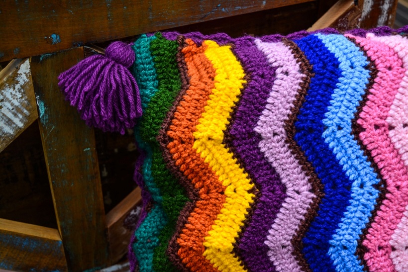 Almofada Chevron Color