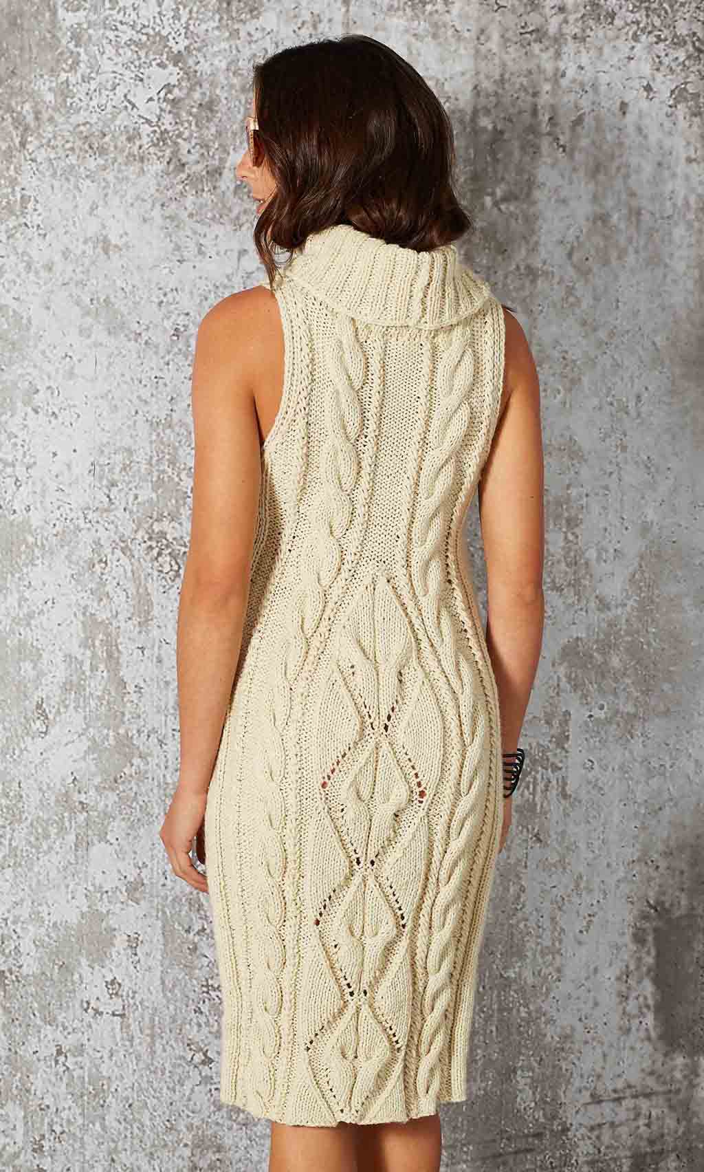 Vestido Tricô irlandês