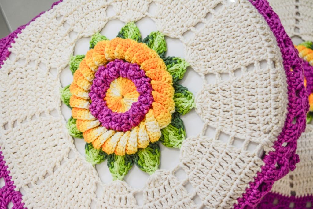 Jogo de Banheiro Flor Central