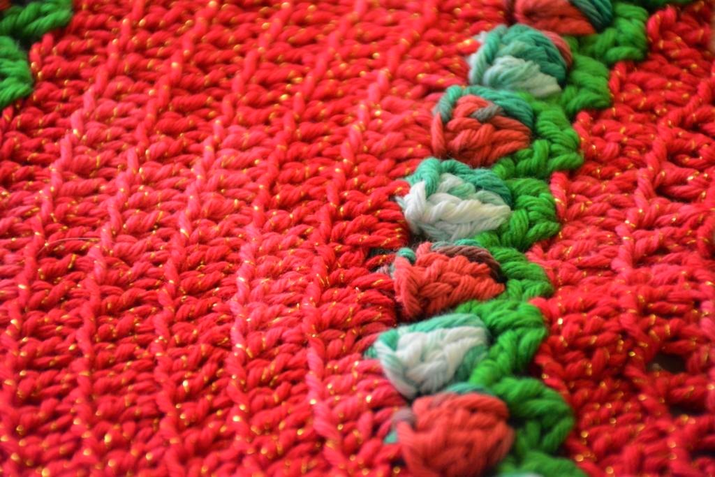 Toalha Redonda Multicolor Brilho