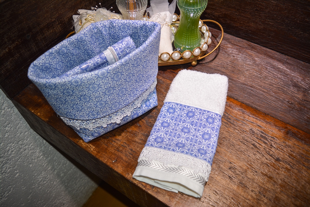 Kit banheiro azulejo