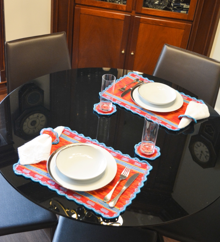 Jogo Americano Jacquard