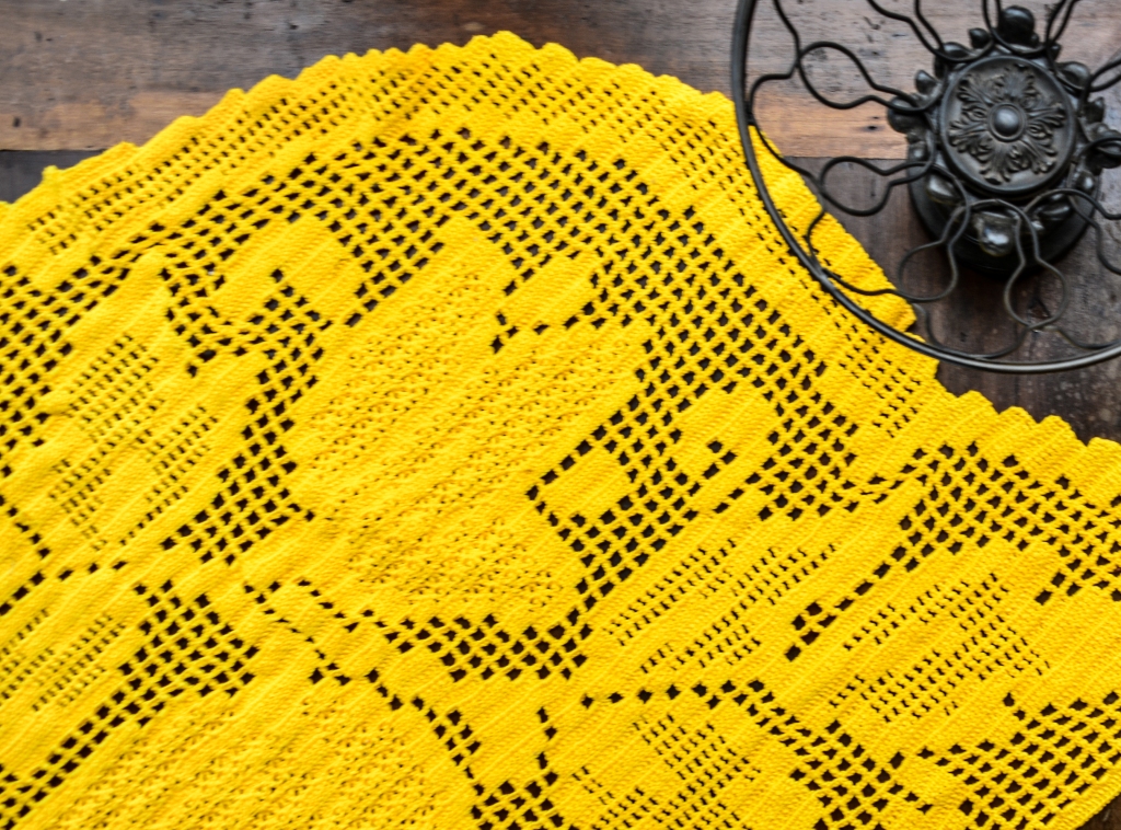 Centro de Mesa File Duna Amarelo