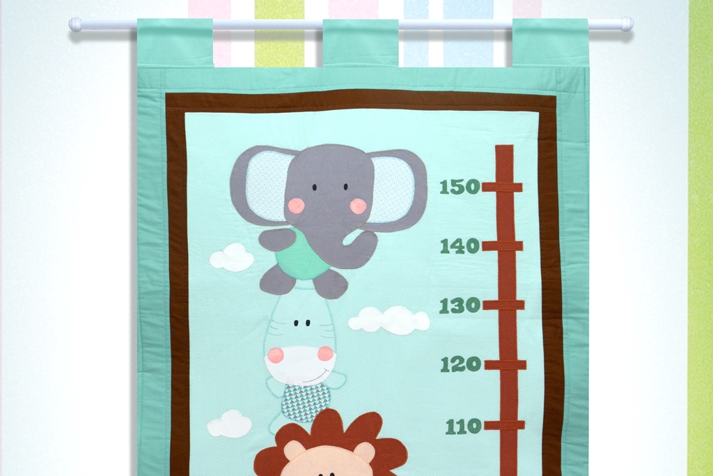 MEDIDOR DE ALTURA INFANTIL BICHOS
