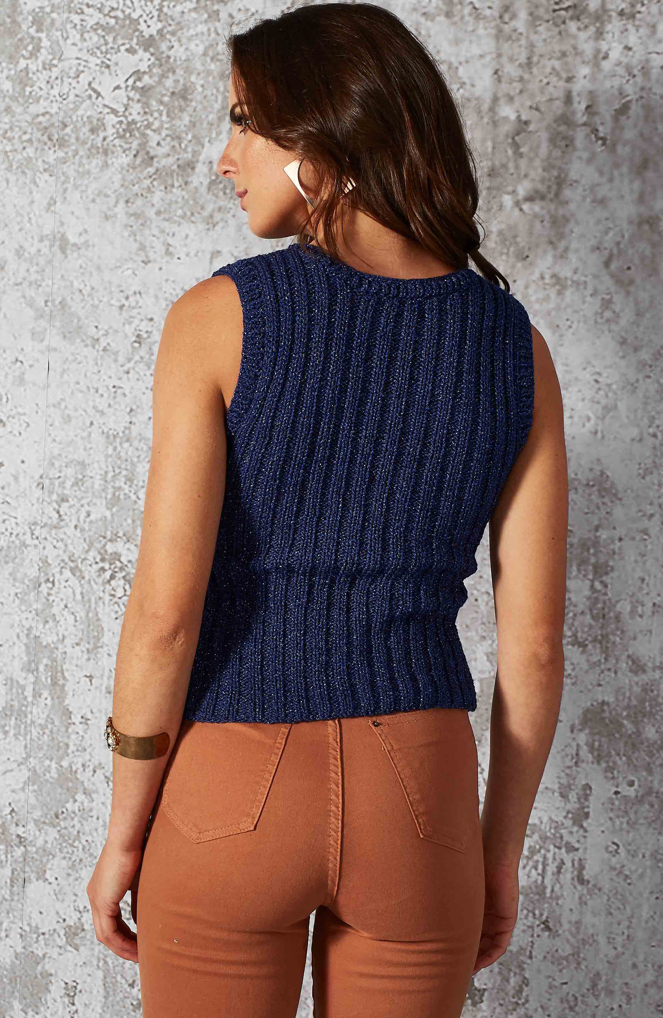 Blusa Precioso Azul Marinho