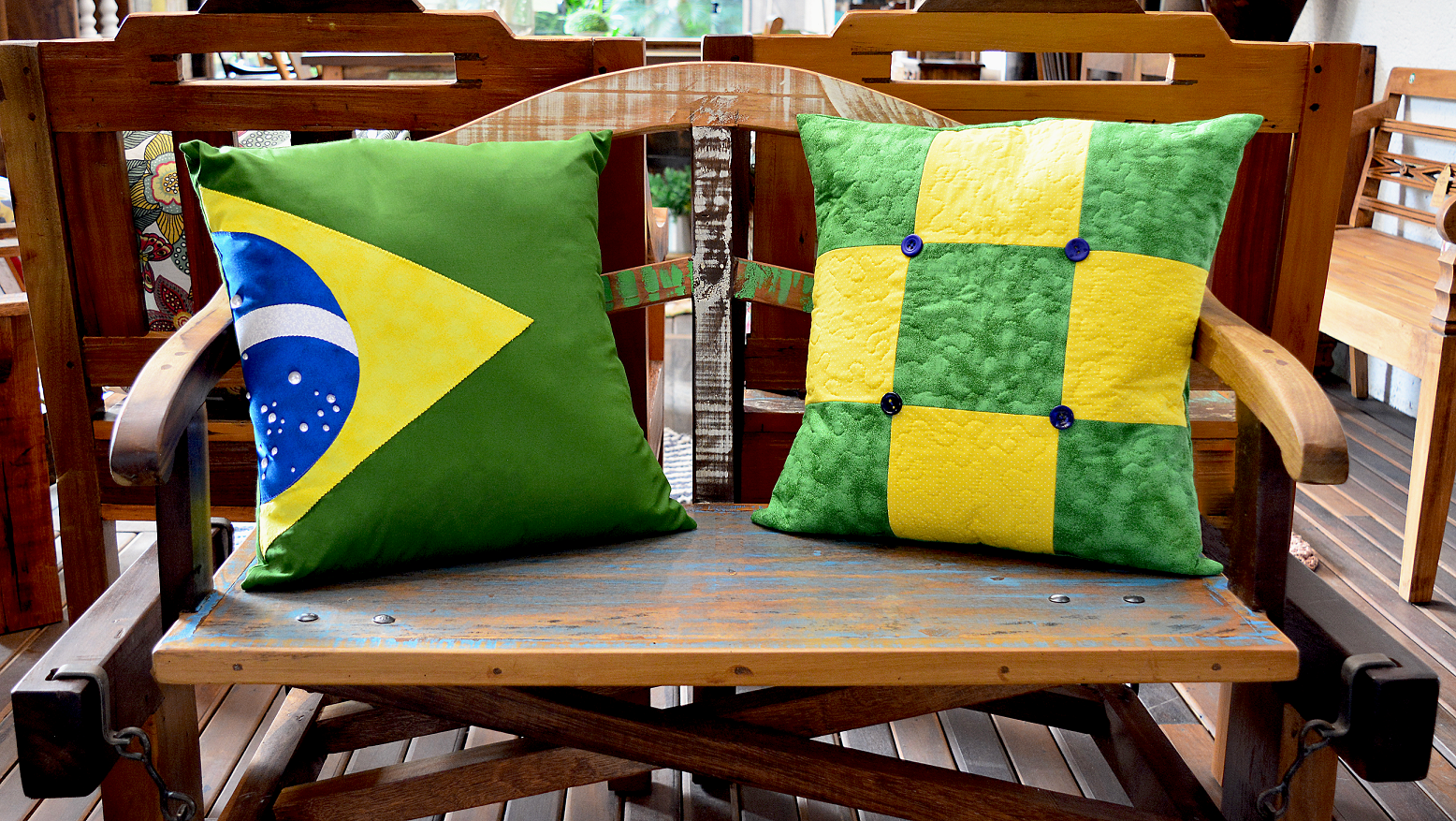 Almofada Bandeira Brasil