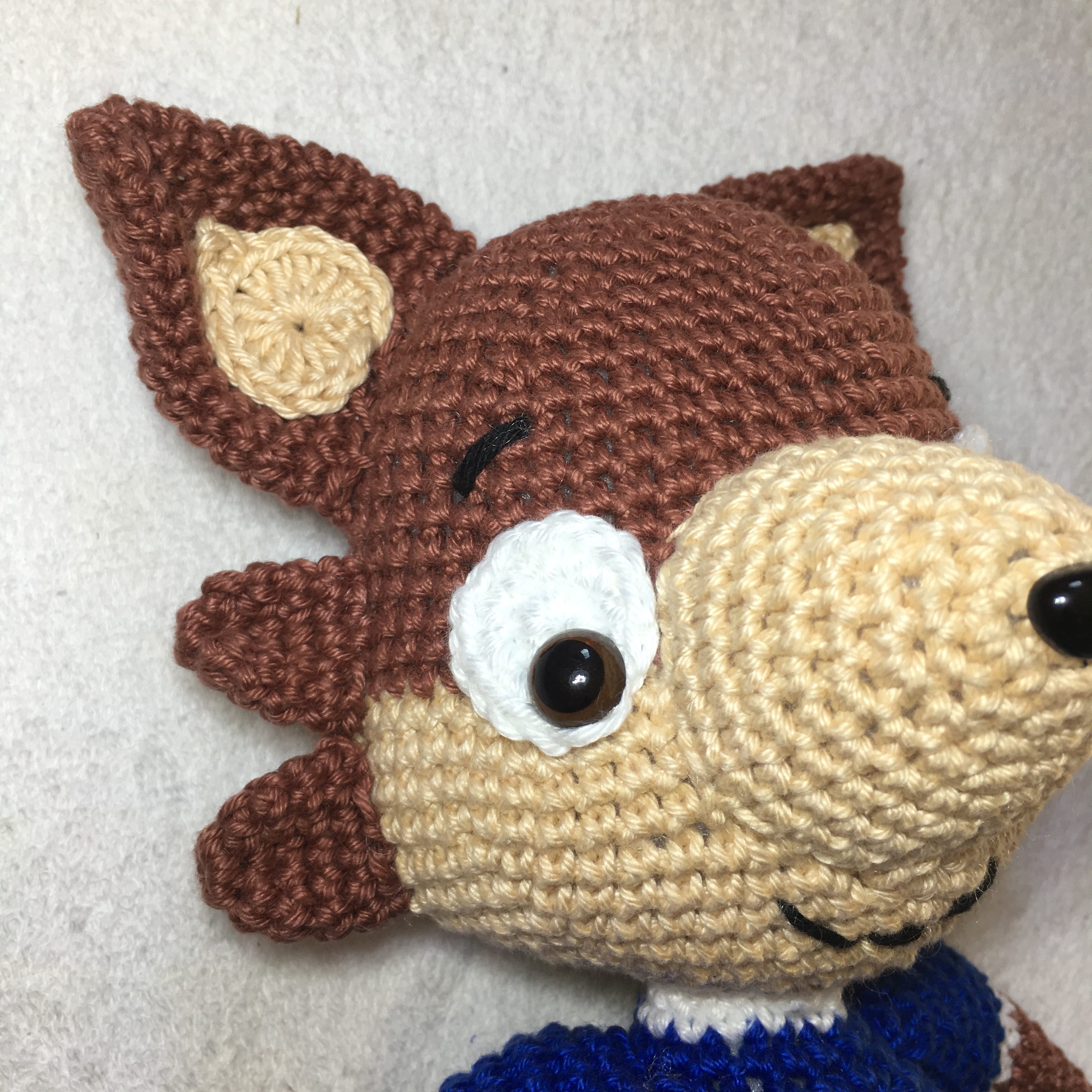 Amigurumi Raposa