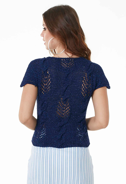 Blusa Fashion Azul