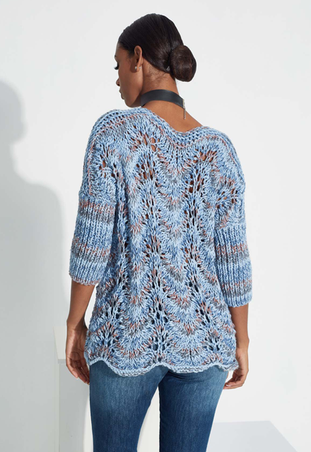 Blusa Mescla Azul Aquarela