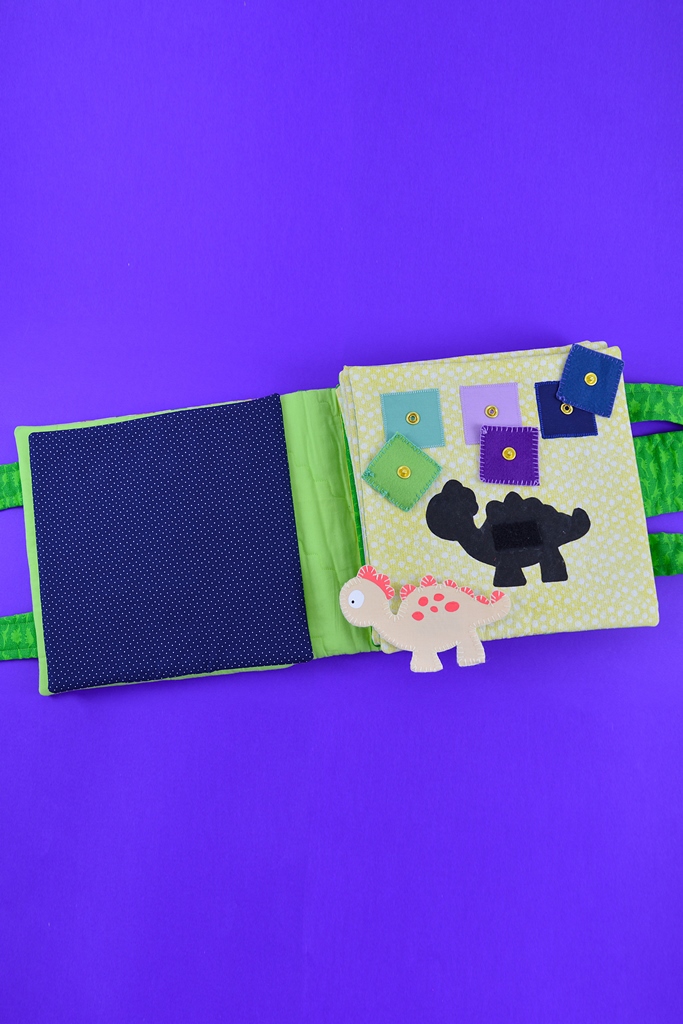 Livro Sensorial Dinos