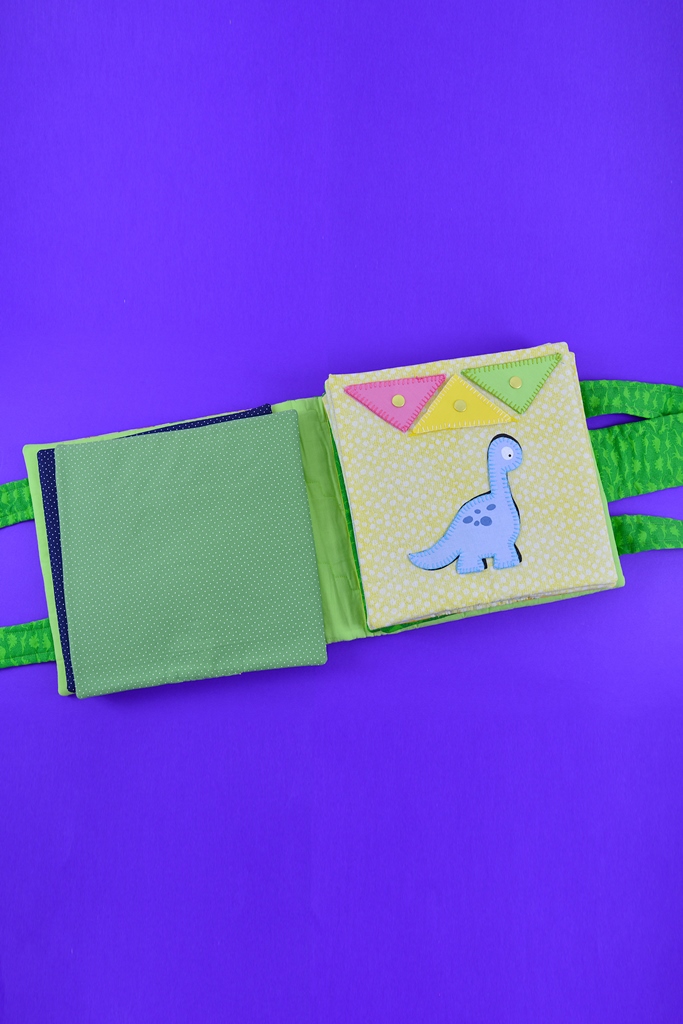 Livro Sensorial Dinos