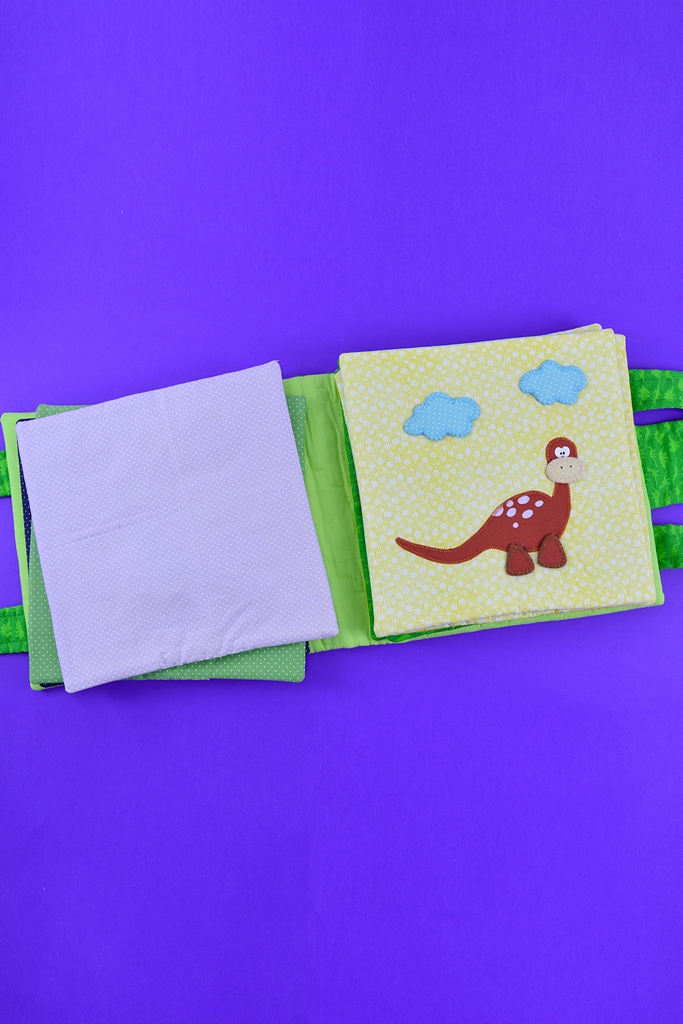 Livro Sensorial Dinos