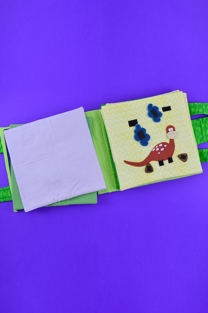 Livro Sensorial Dinos