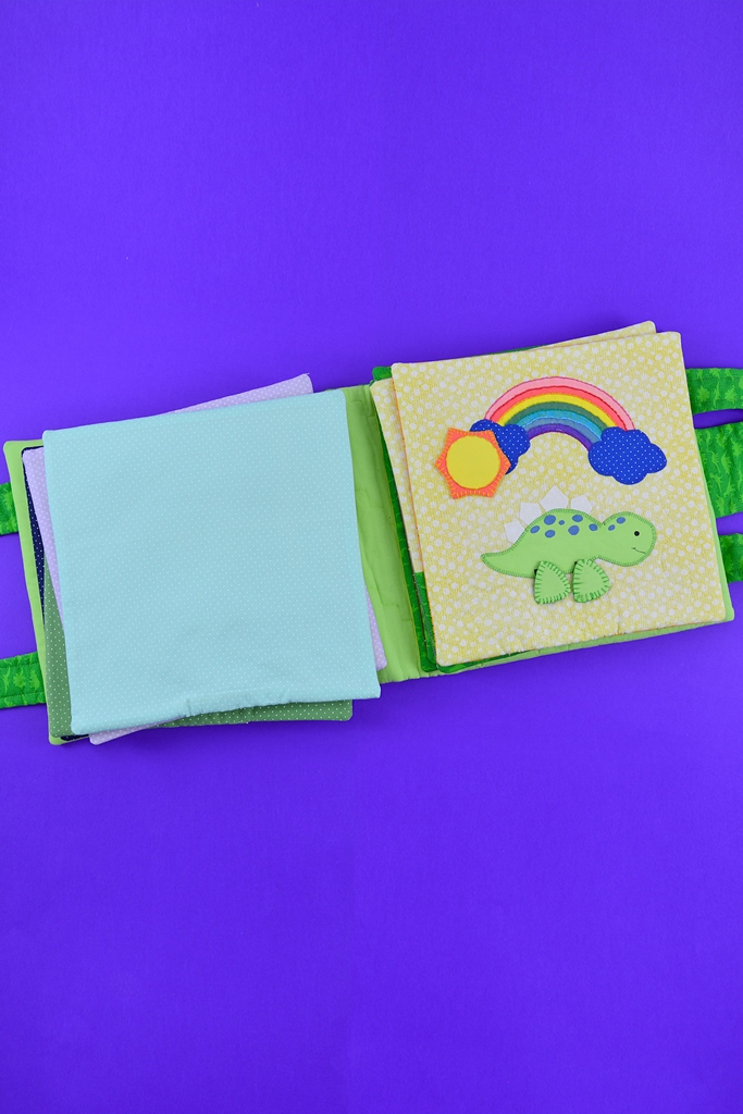 Livro Sensorial Dinos