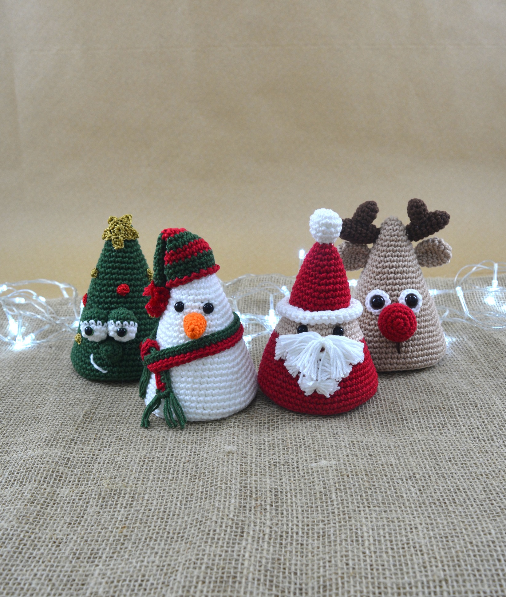 Coleção de Natal Amigurumi