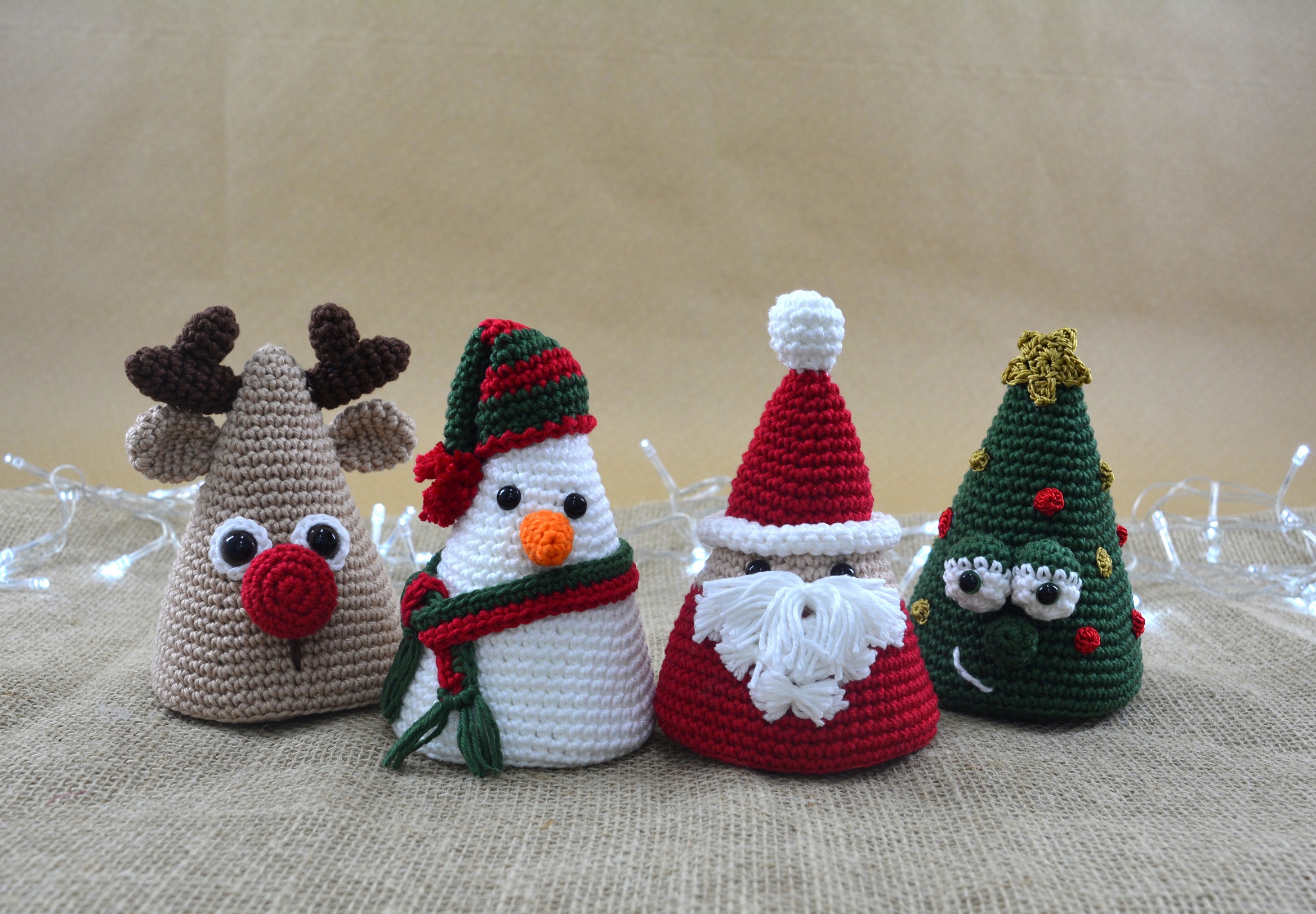 Coleção de Natal Amigurumi