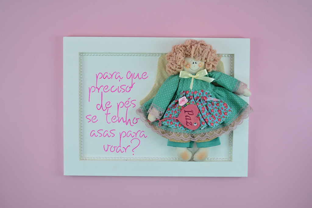 Quadro Anjinha