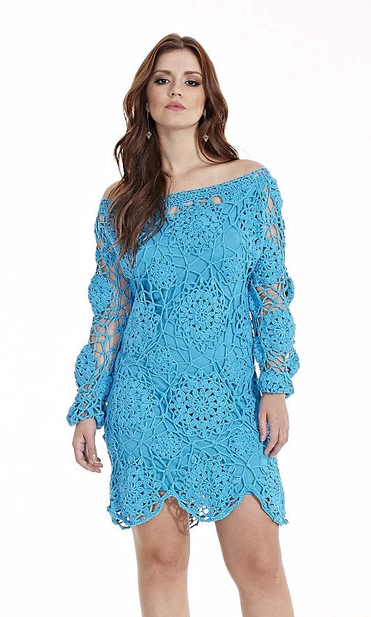 Vestido Manga Longa
