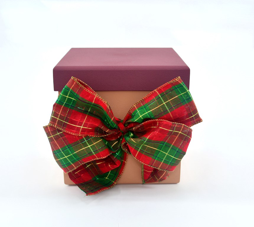 Caixa Natal para panetone / presentes