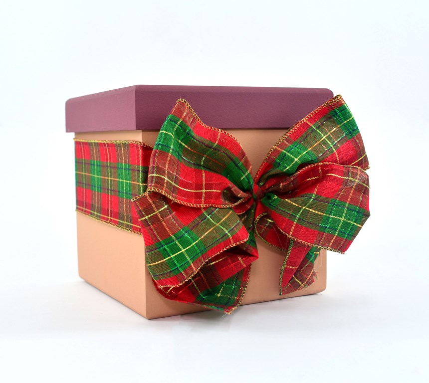 Caixa Natal para panetone / presentes