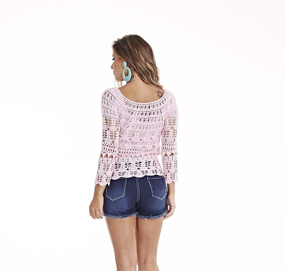 Blusa Rosa Candy