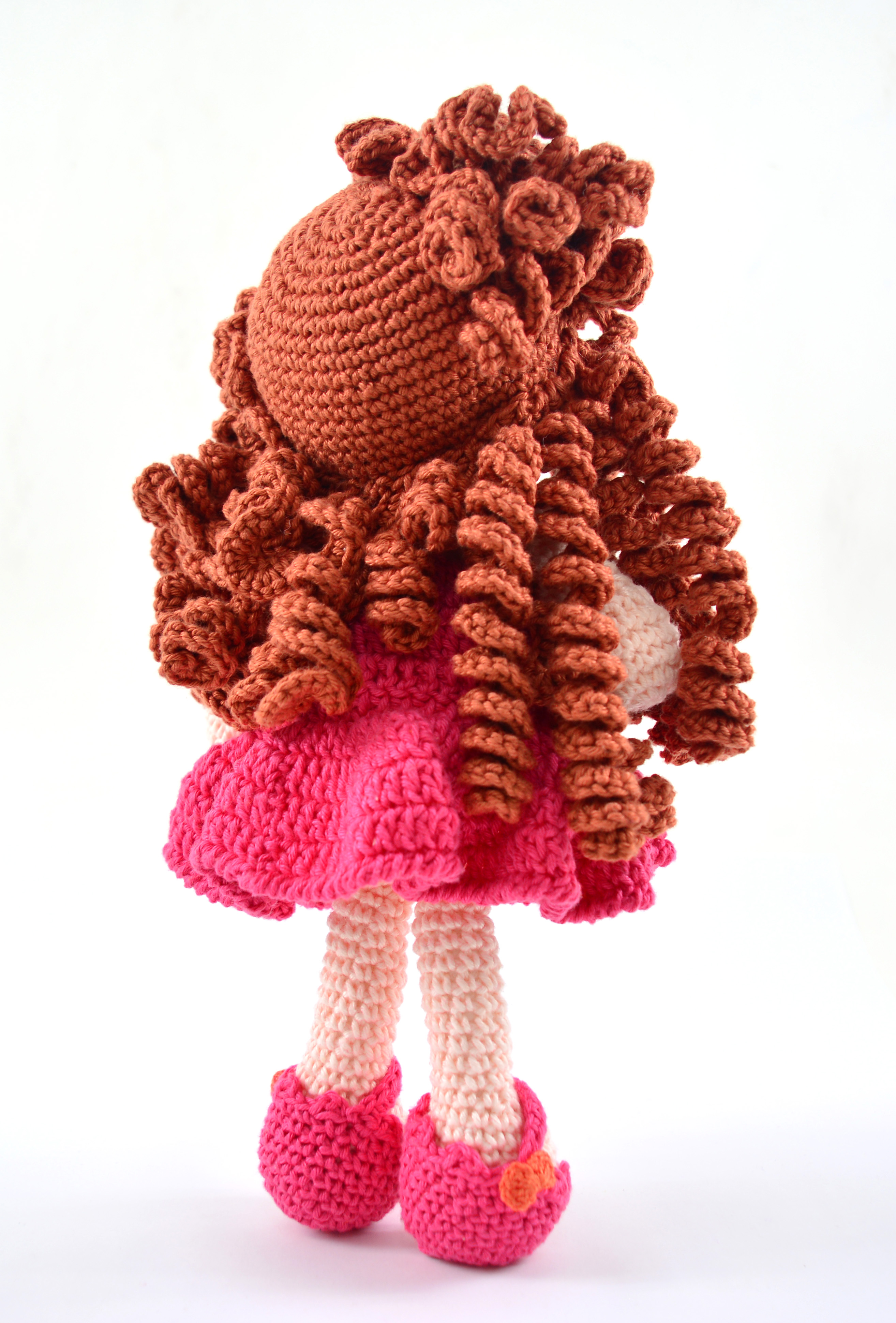 Boneca Vivi de Amigurumi