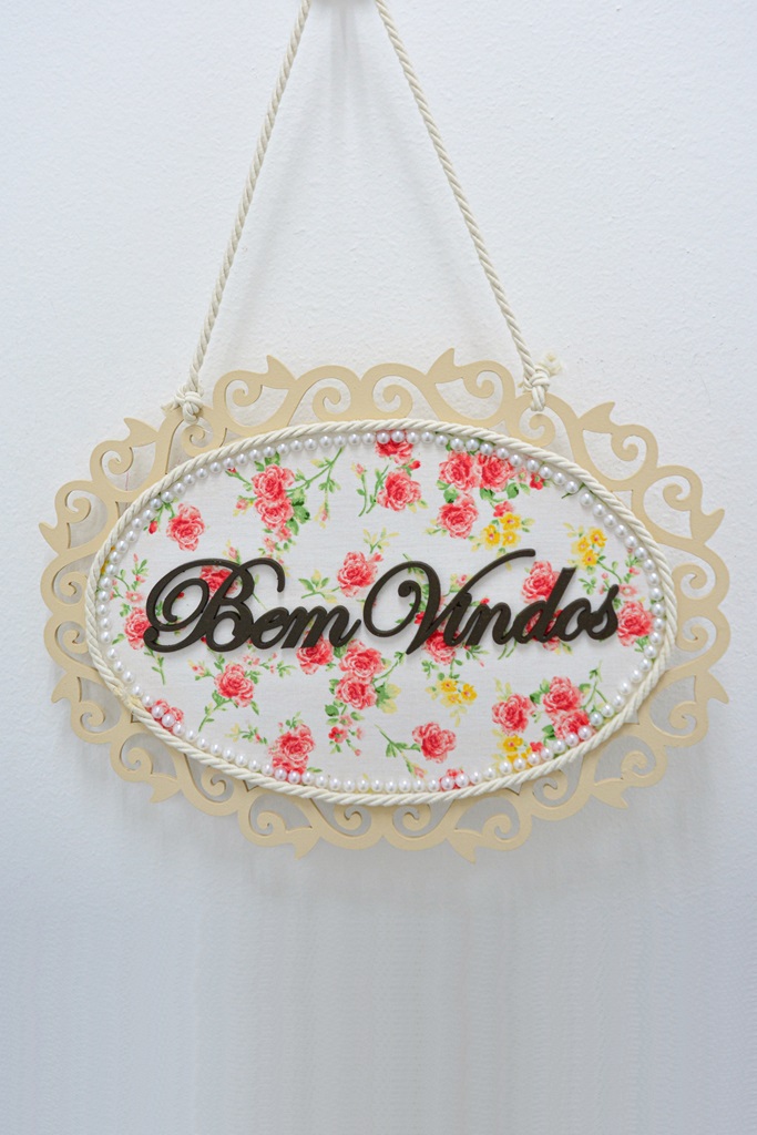 Placa Bem-Vindos