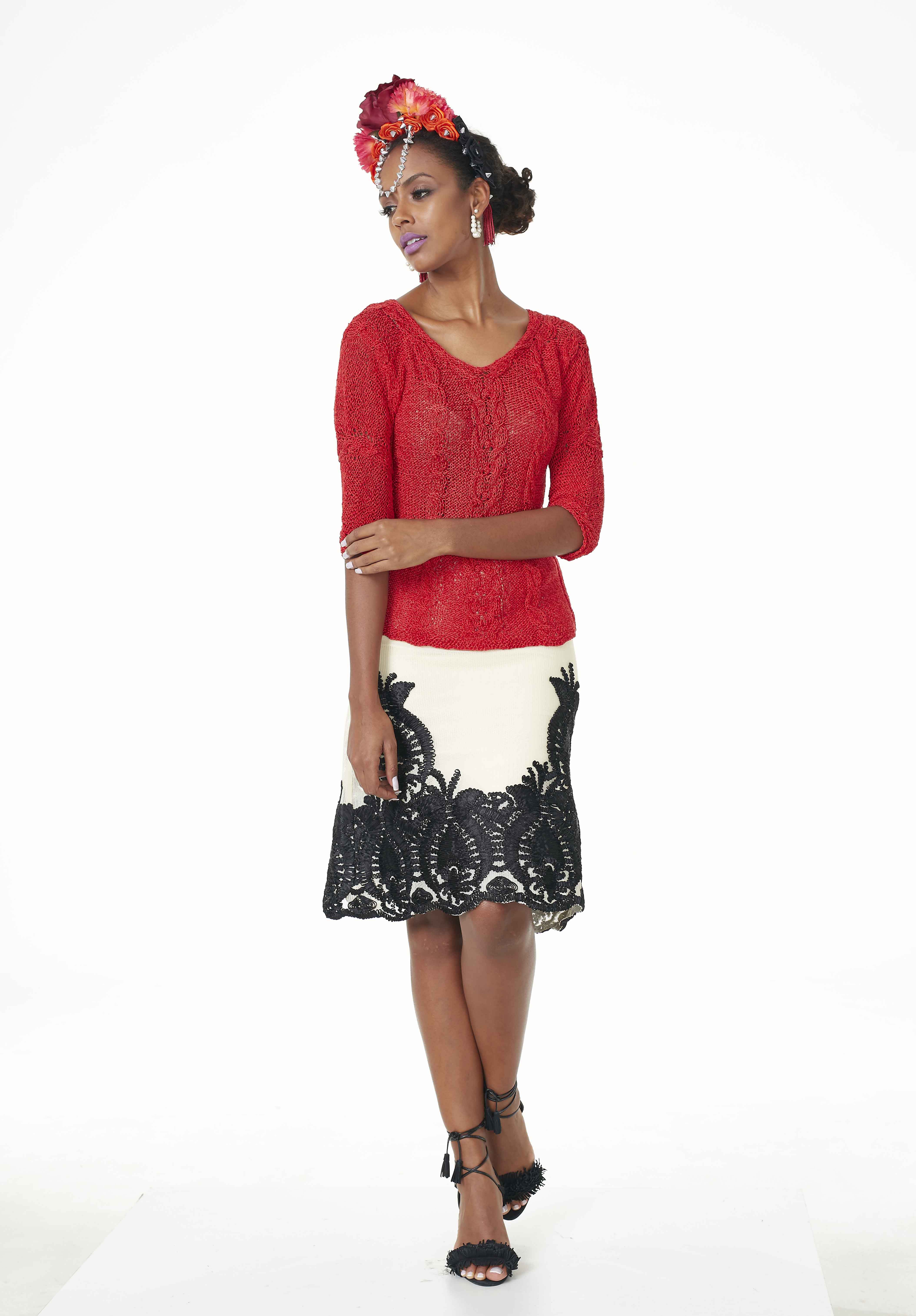 Blusa Carmim Glamour