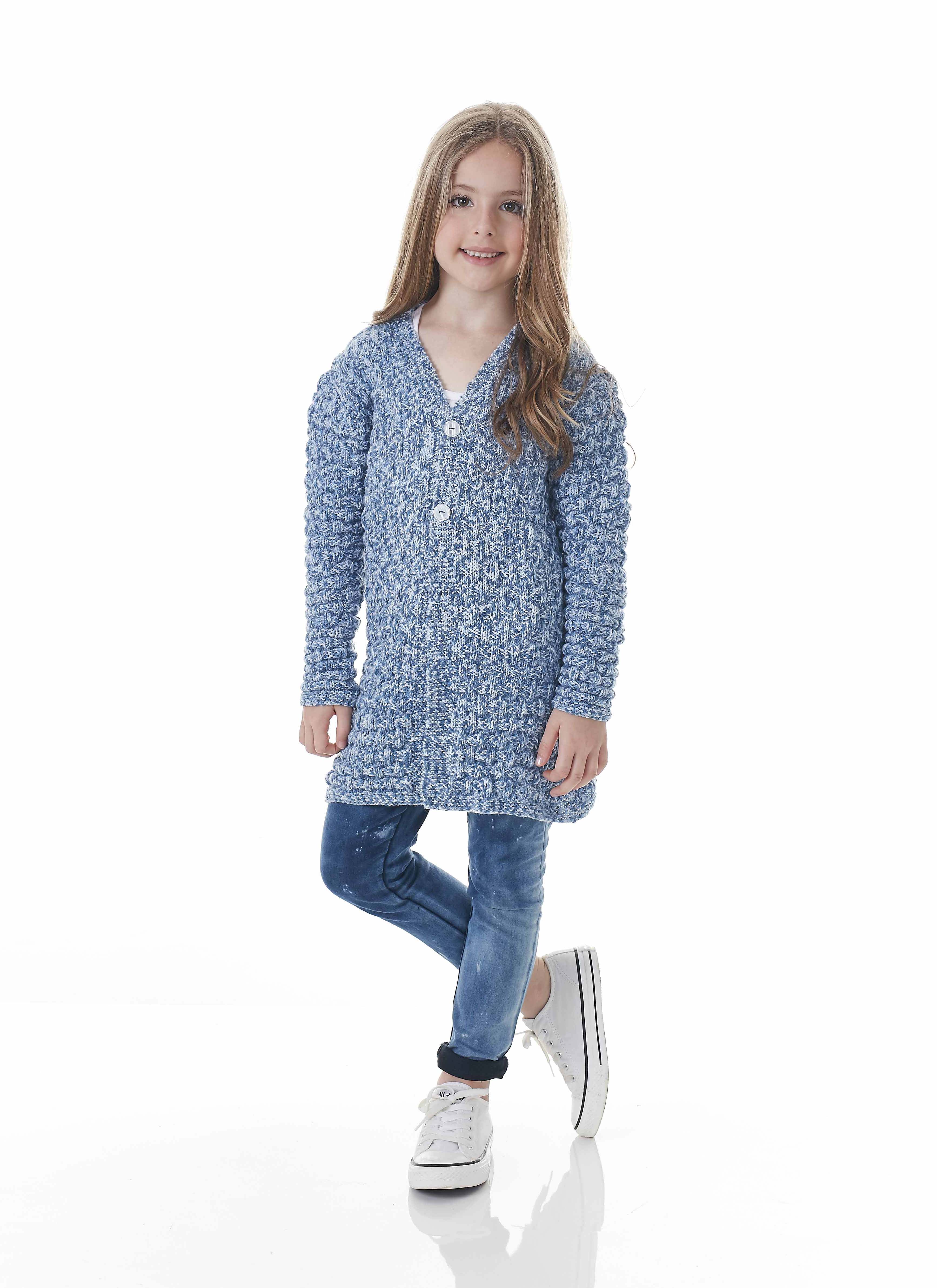 Casaco Infantil Azul