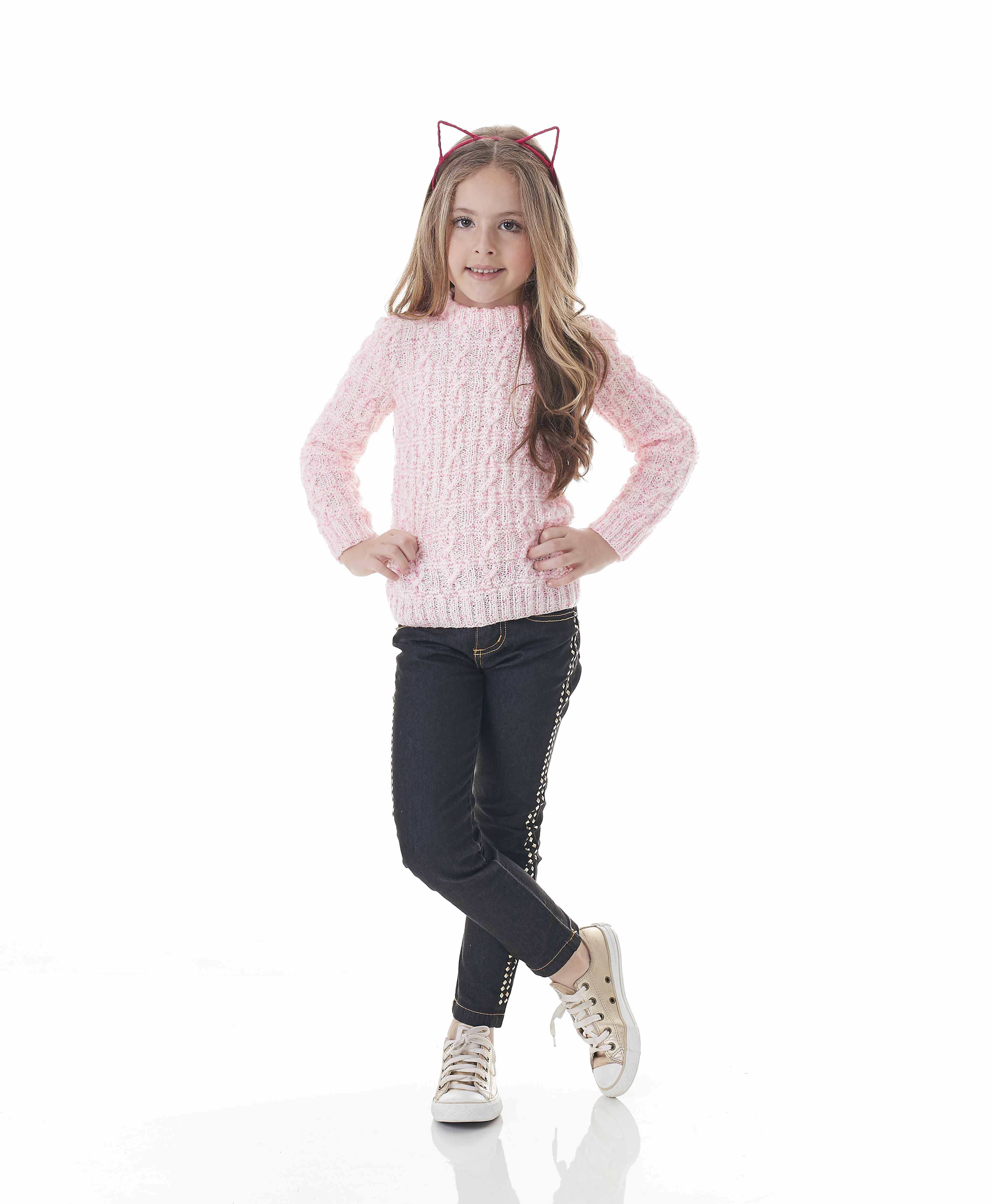 Blusa Infantil Rosa