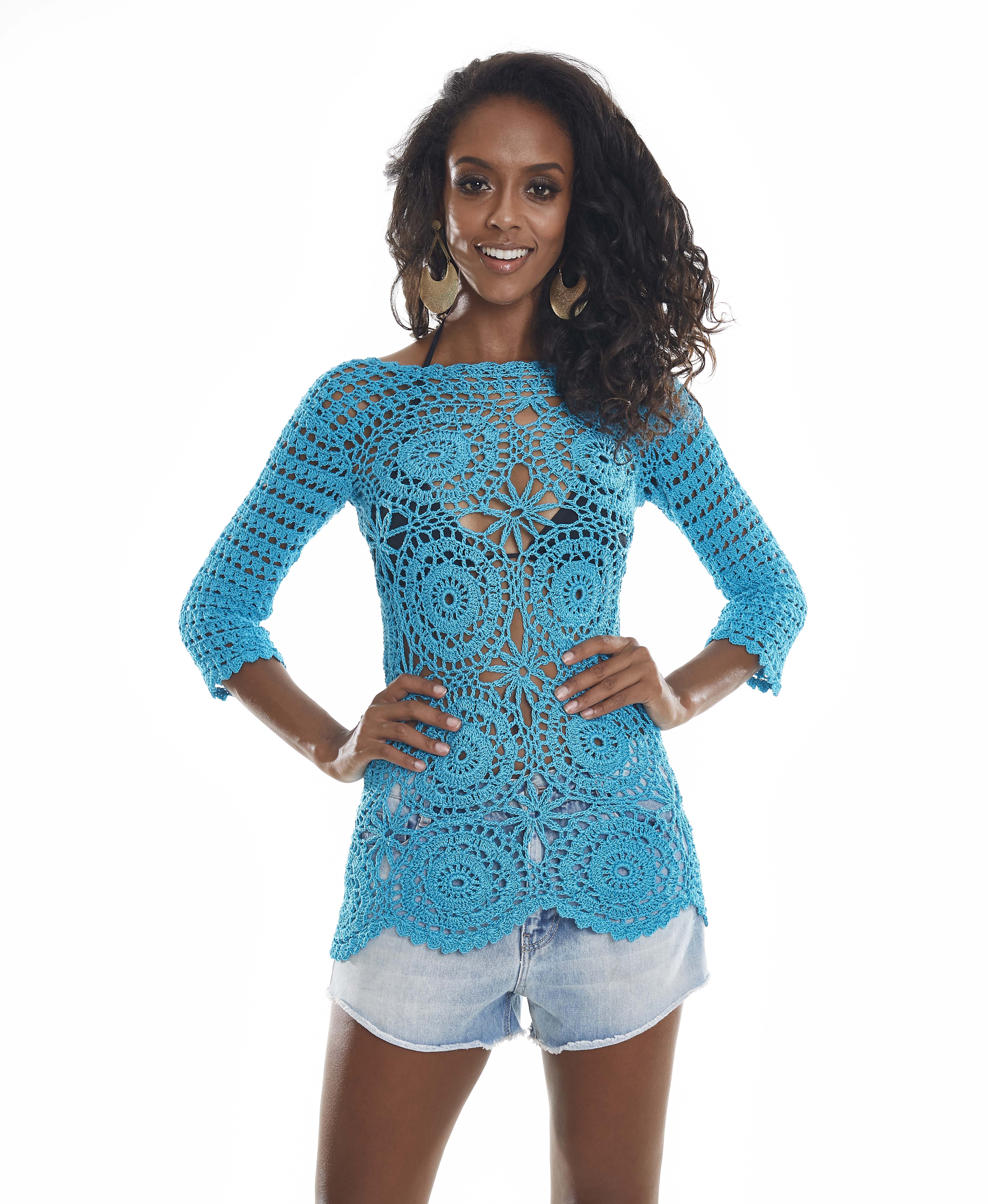Blusa Turquesa