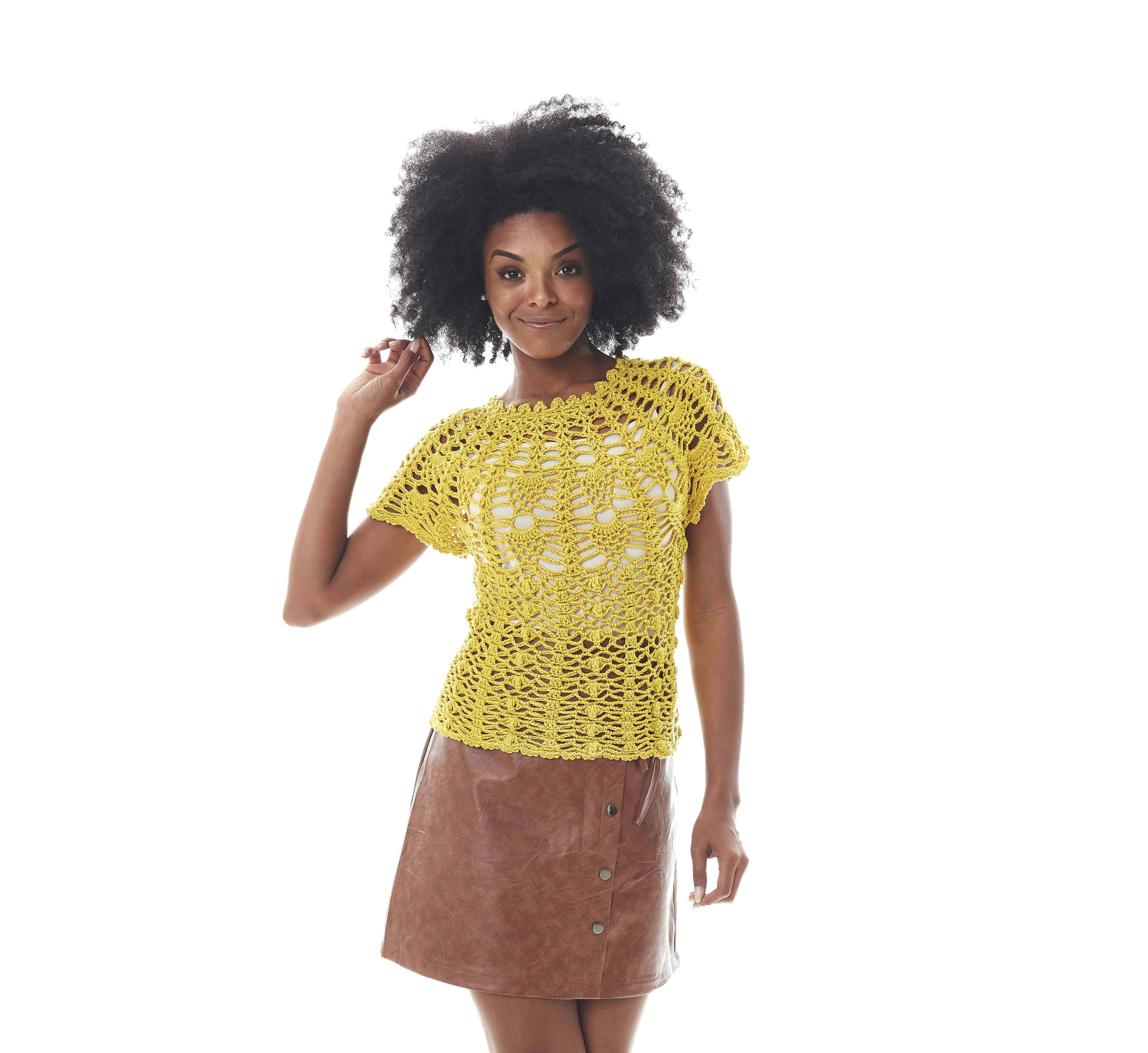 Blusa Mostarda