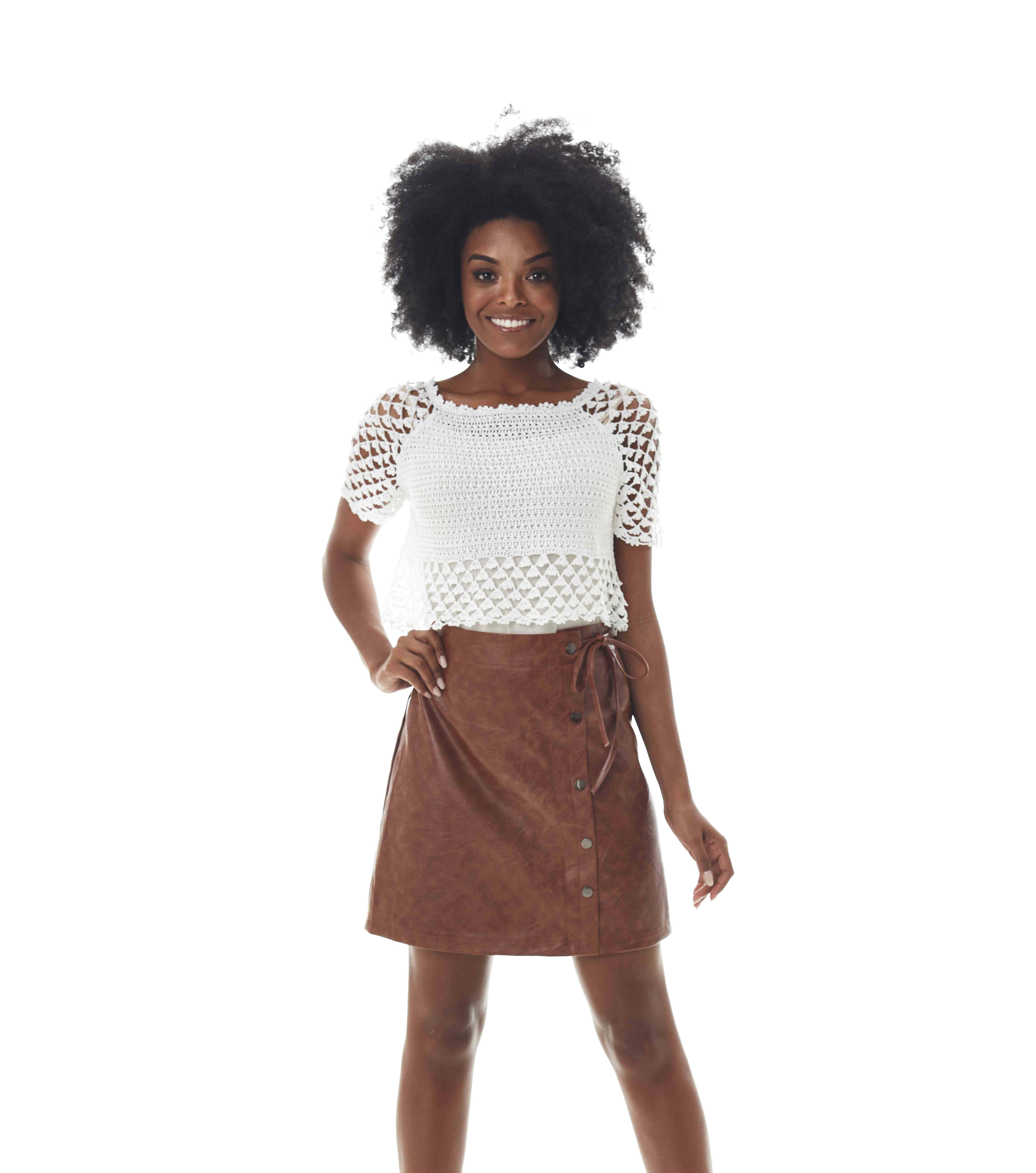 Blusa Branca Queen