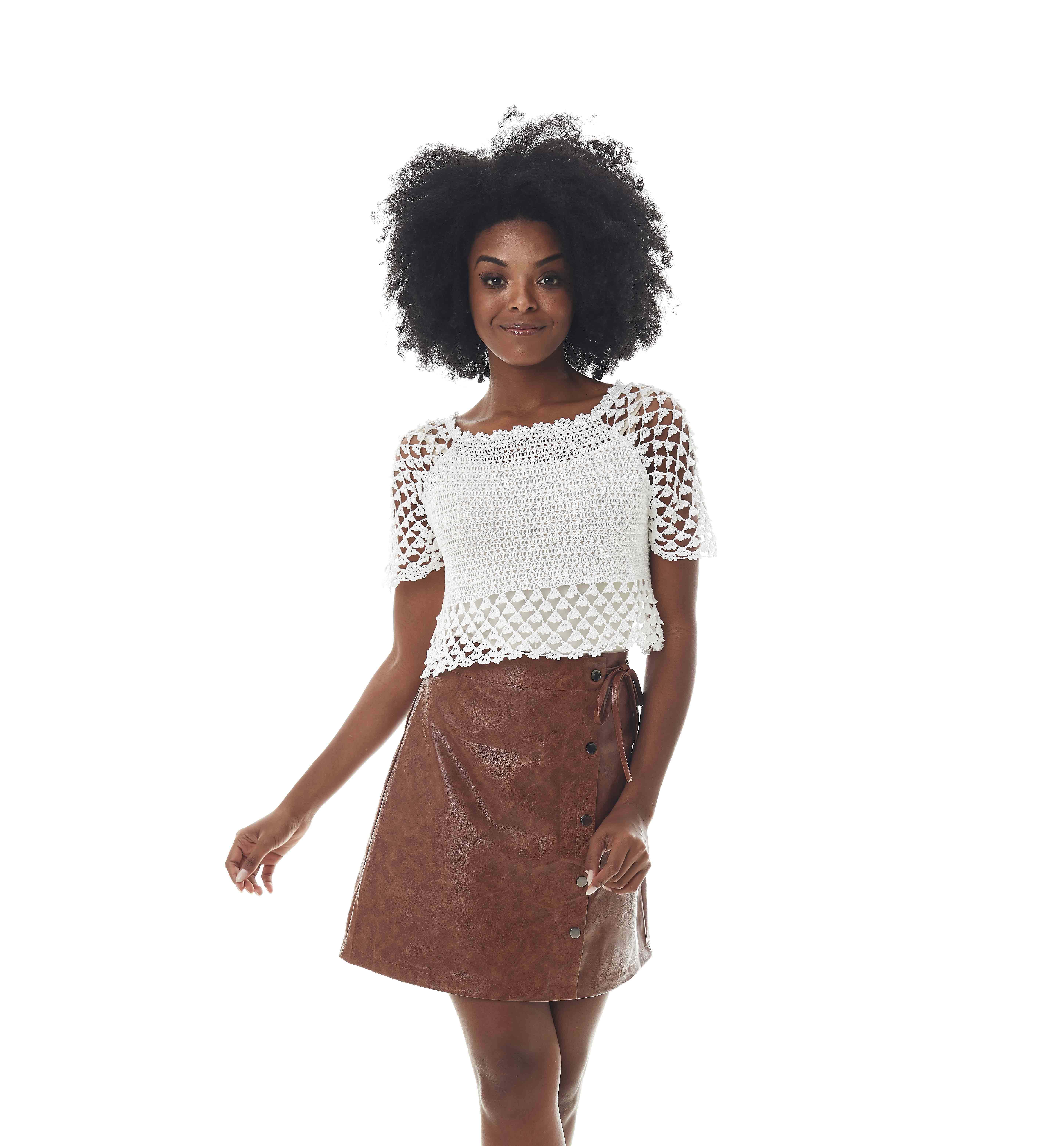 Blusa Branca Queen