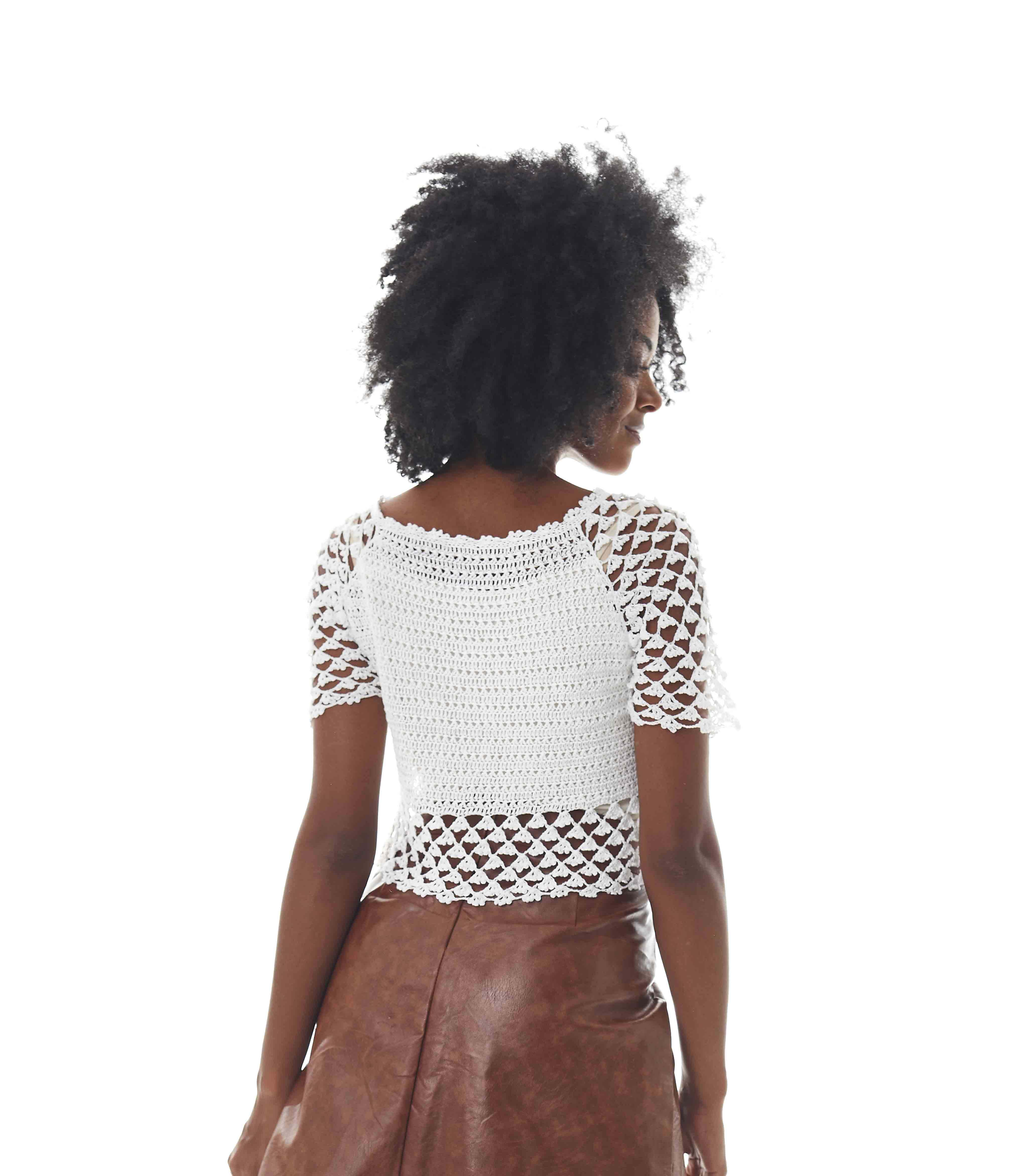 Blusa Branca Queen