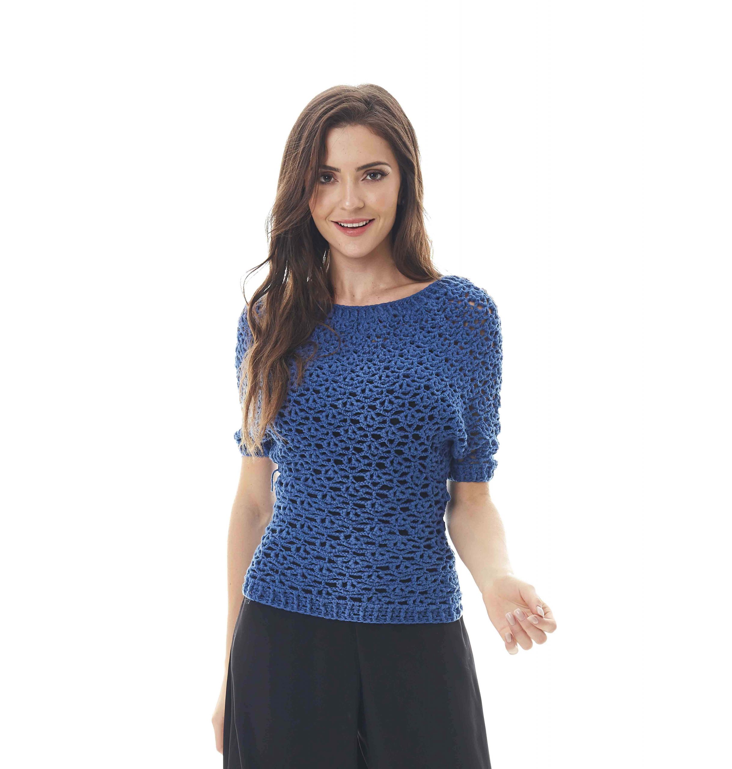 Blusa Azul Bic Freddo