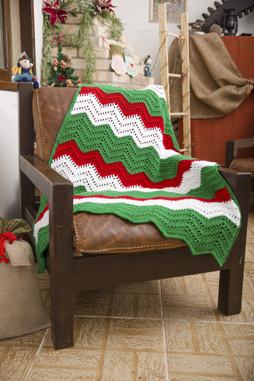 Manta Chevron de Natal
