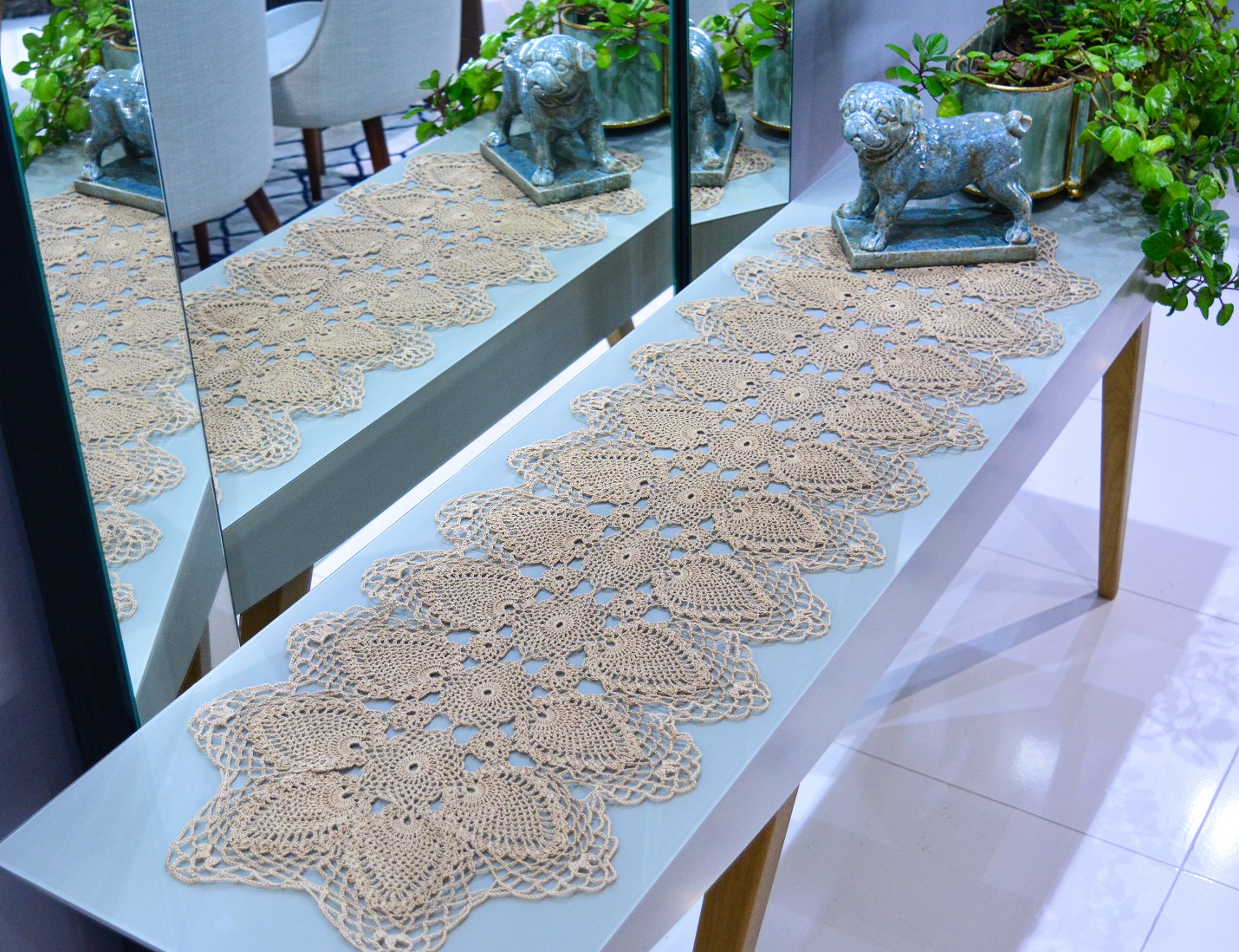 Trilho de Mesa Castanha
