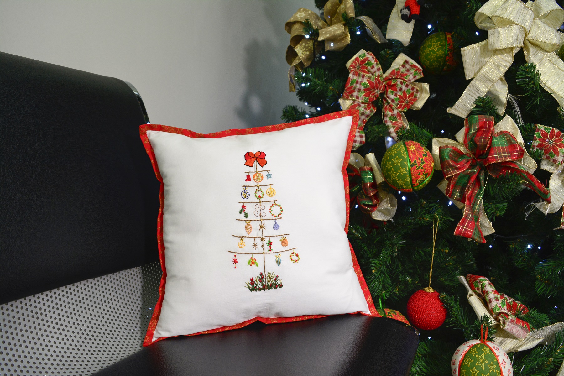 Almofada Pinheiro Natal