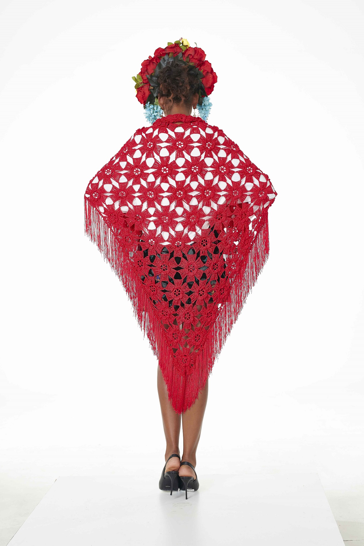 Xale Vermelho Encanto