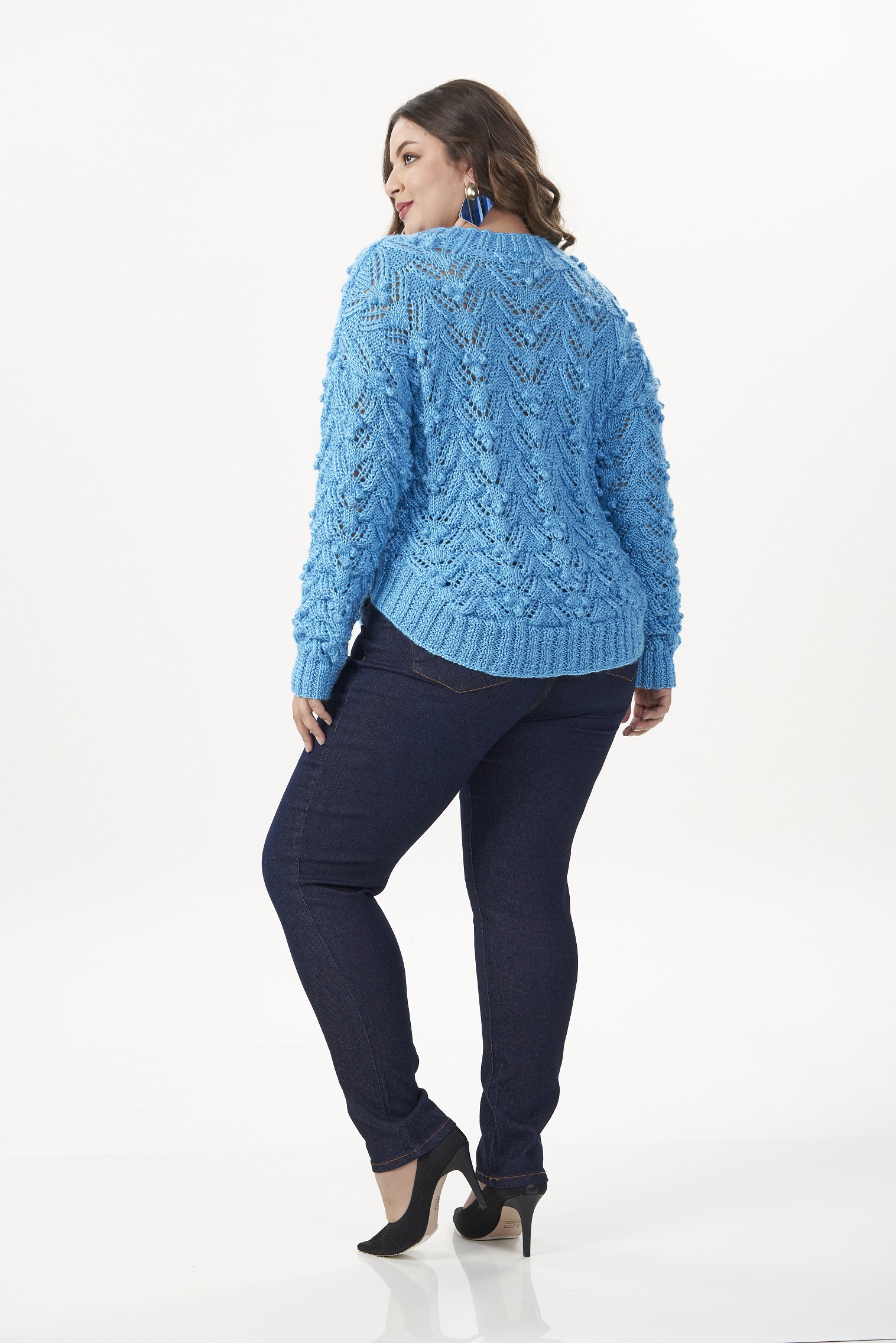 Blusa Azul-Neon