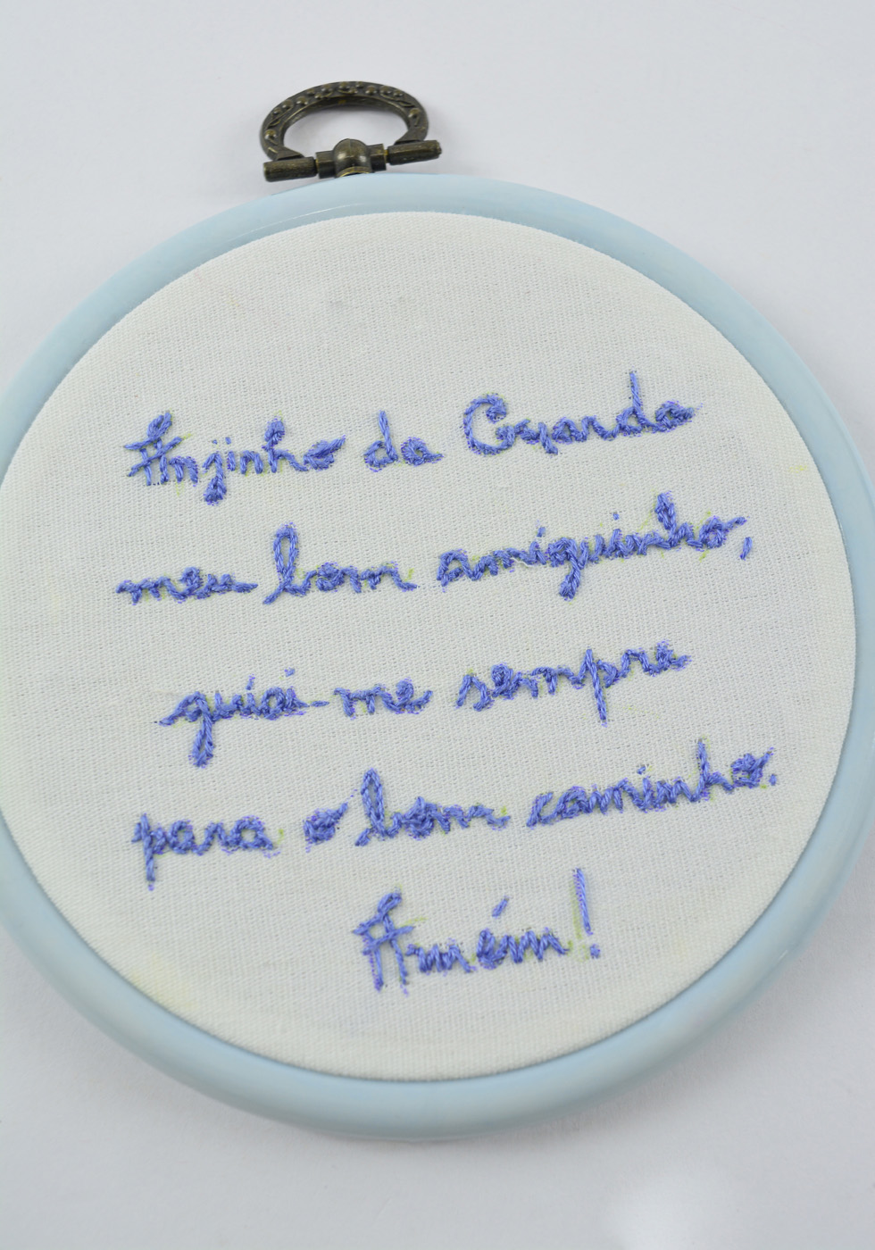 Bordado Anjinho da Guarda