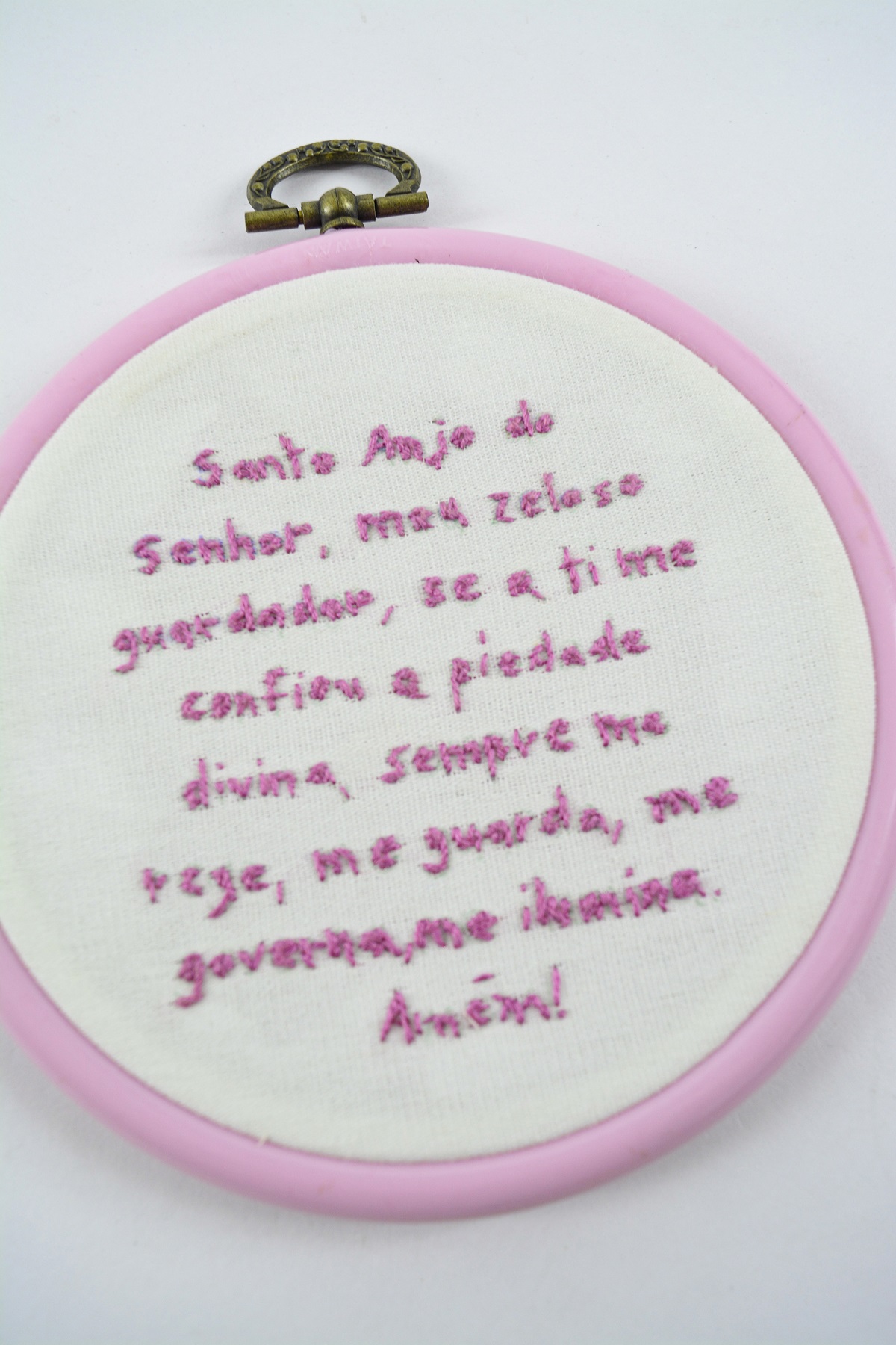Bordado Santo Anjo