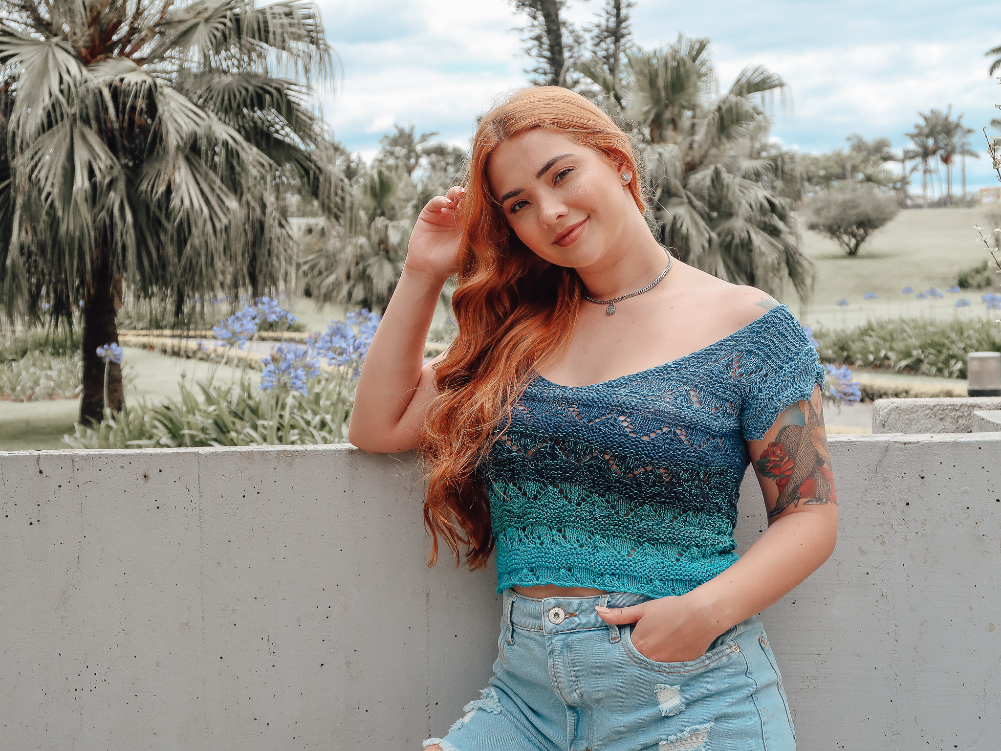 Blusinha Tropical