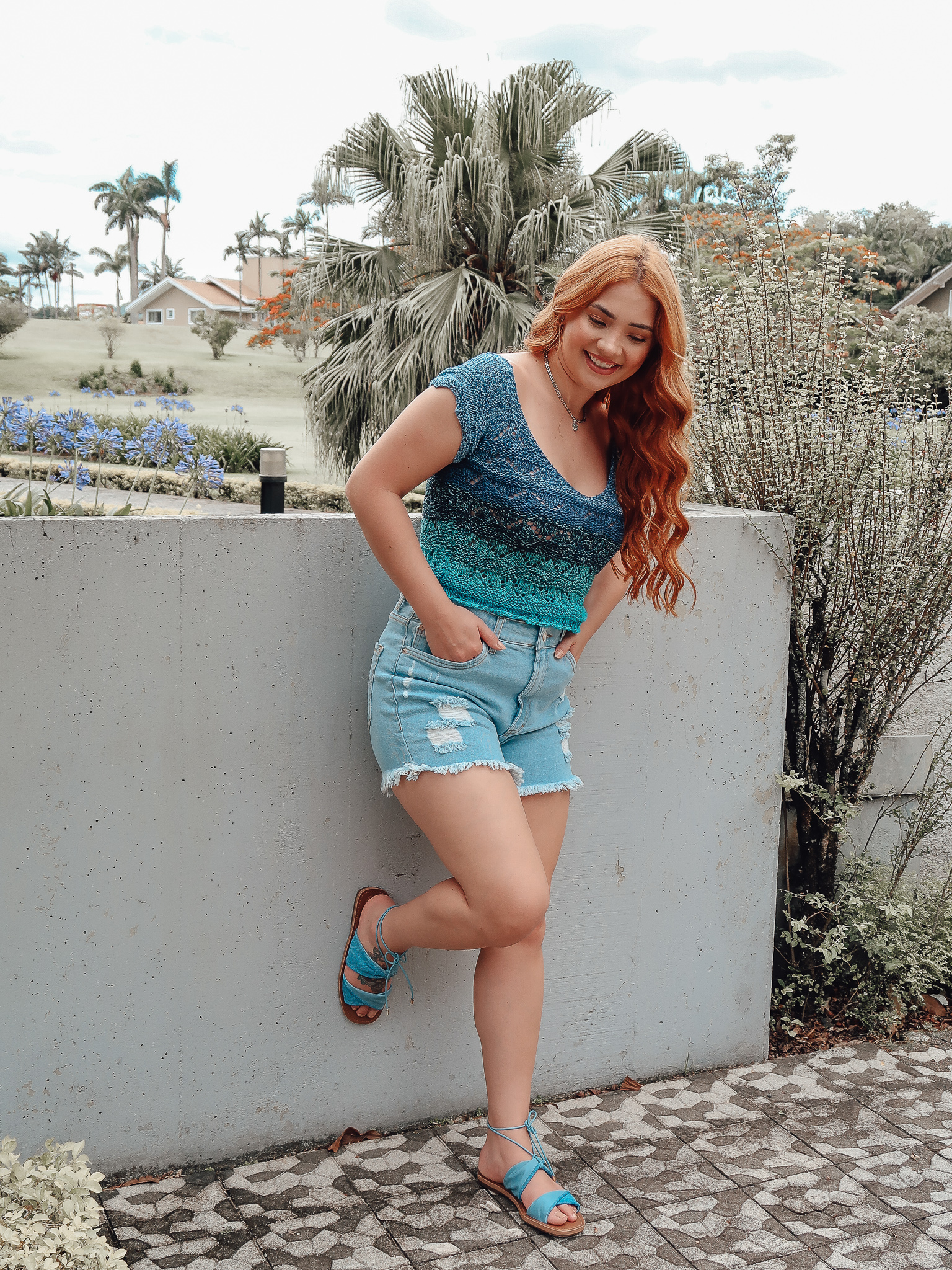 Blusinha Tropical