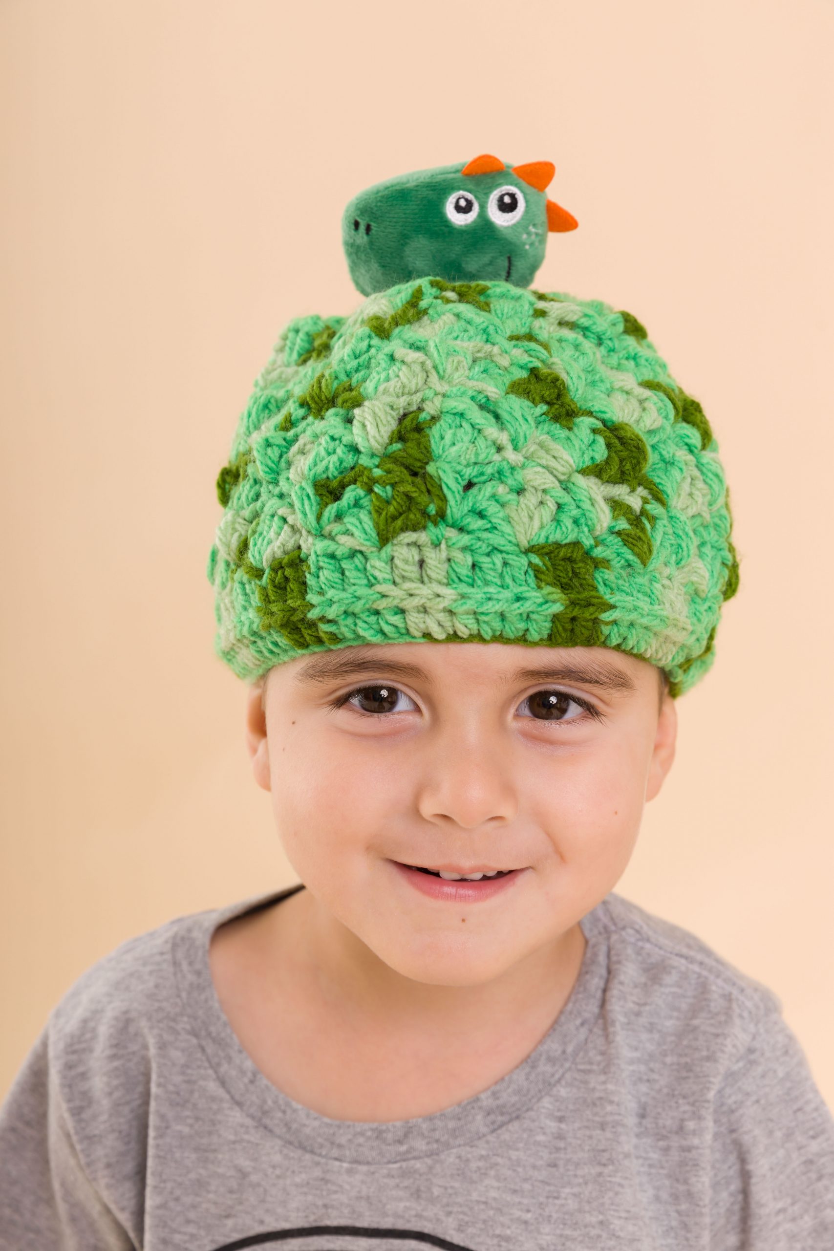 Gorro Infantil Dino Rex