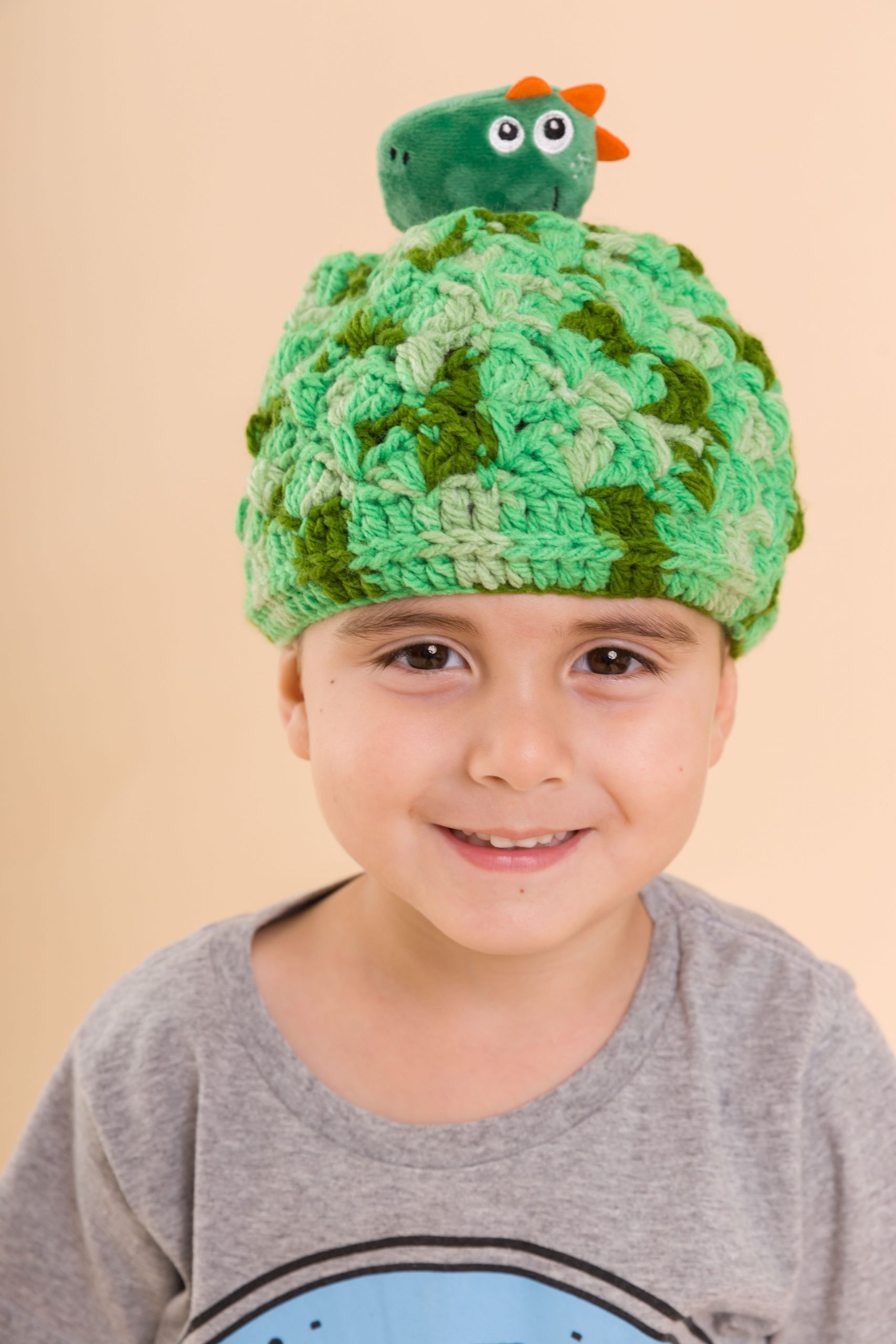 Gorro Infantil Dino Rex