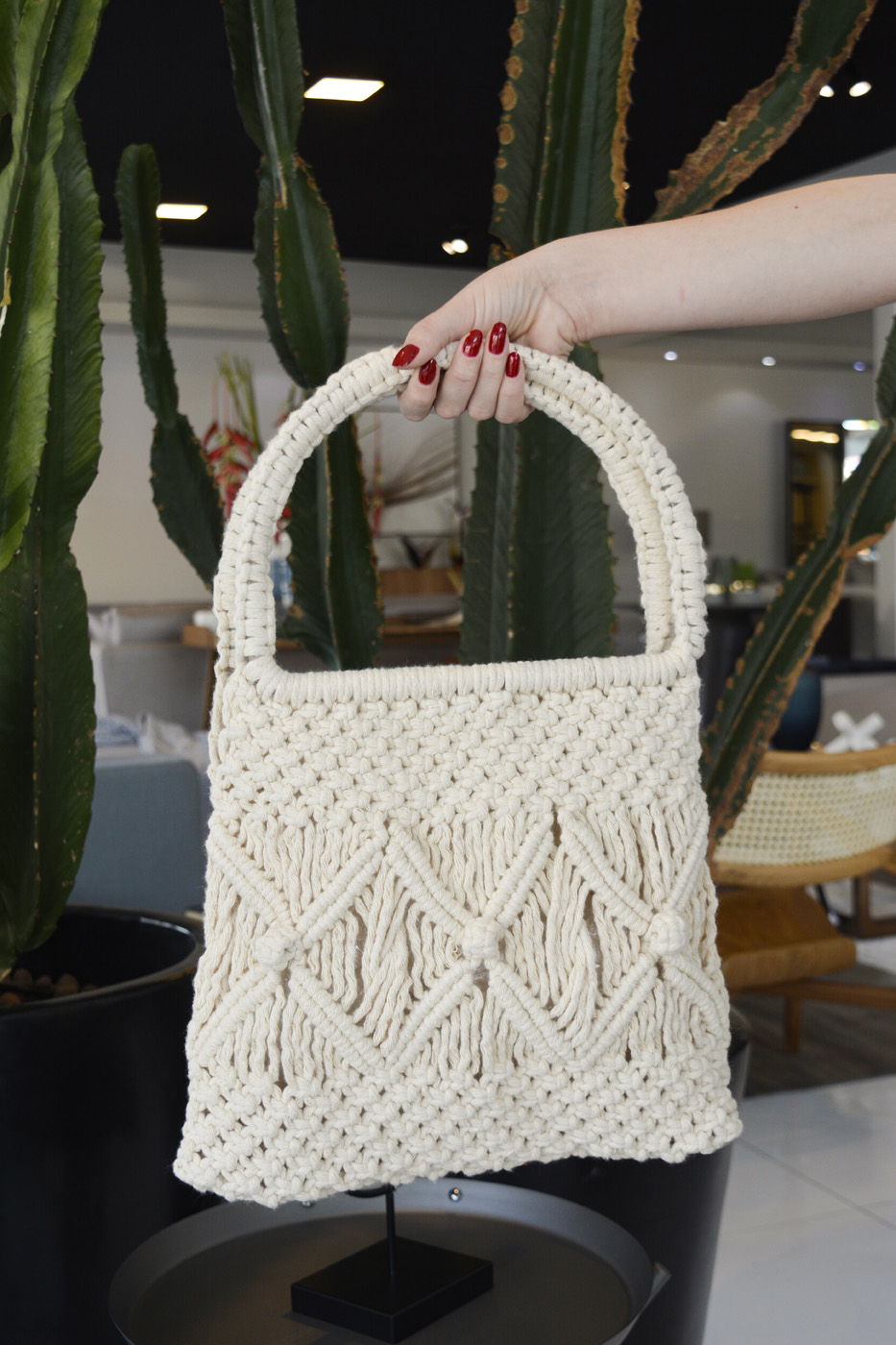 Bolsa Macramê